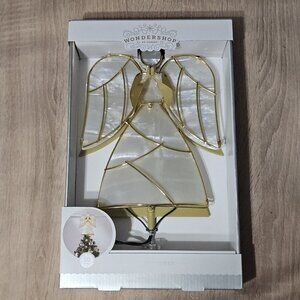 Wondershop at Target 10 Bulb Indoor Christmas Tree Topper Gold Shimmering Angel